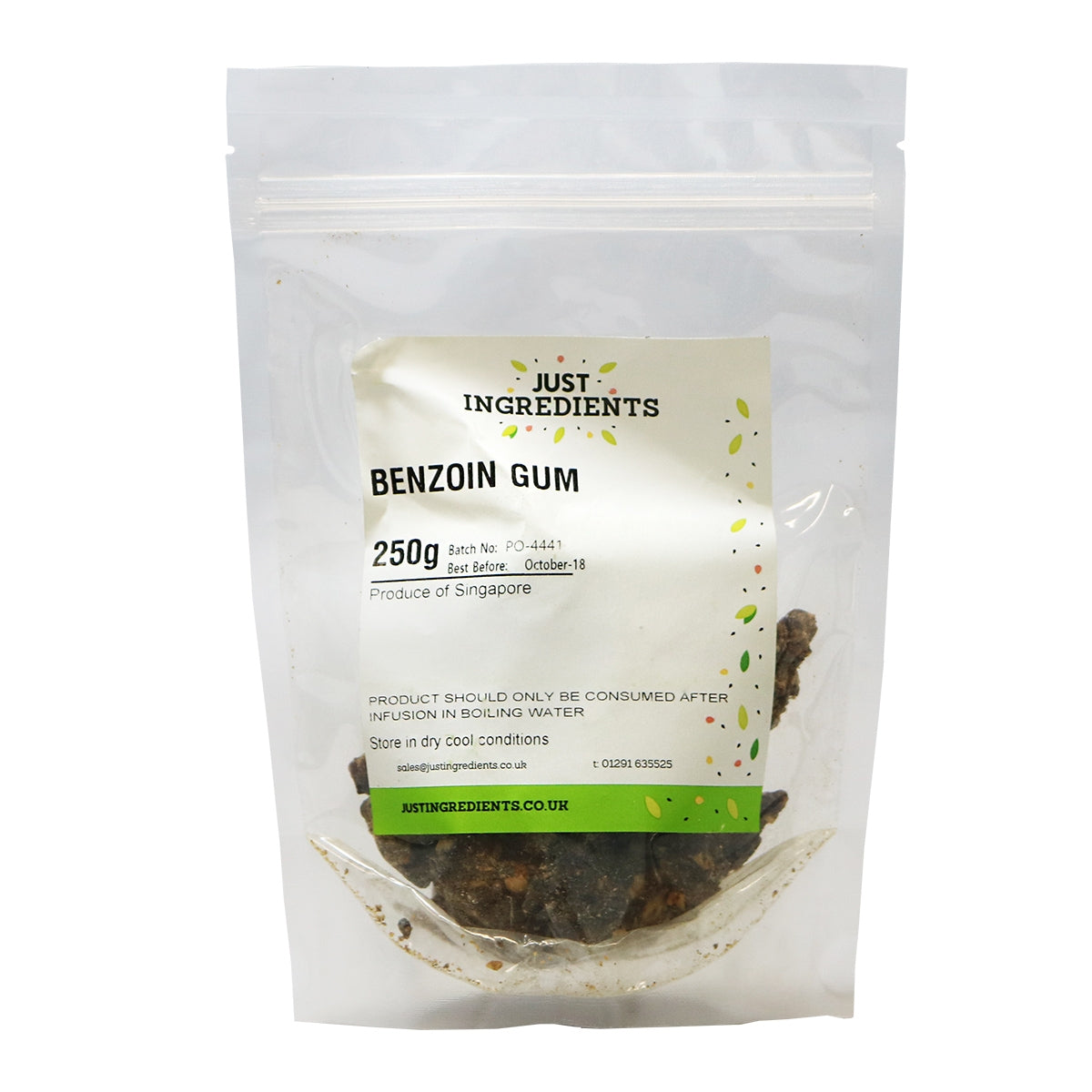 JustIngredients Benzoin Gum